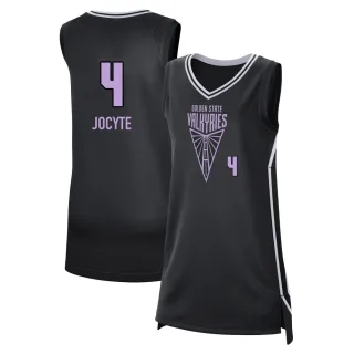 Women's Golden State Valkyries Juste Jocyte Explorer Edition Victory Black 2025 Jersey